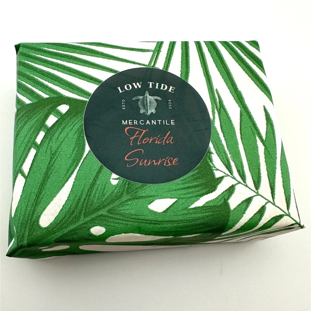 Handcrafted Natural Bar Soap Florida Sunrise Scent Organic‎ Ingredients 4.5oz